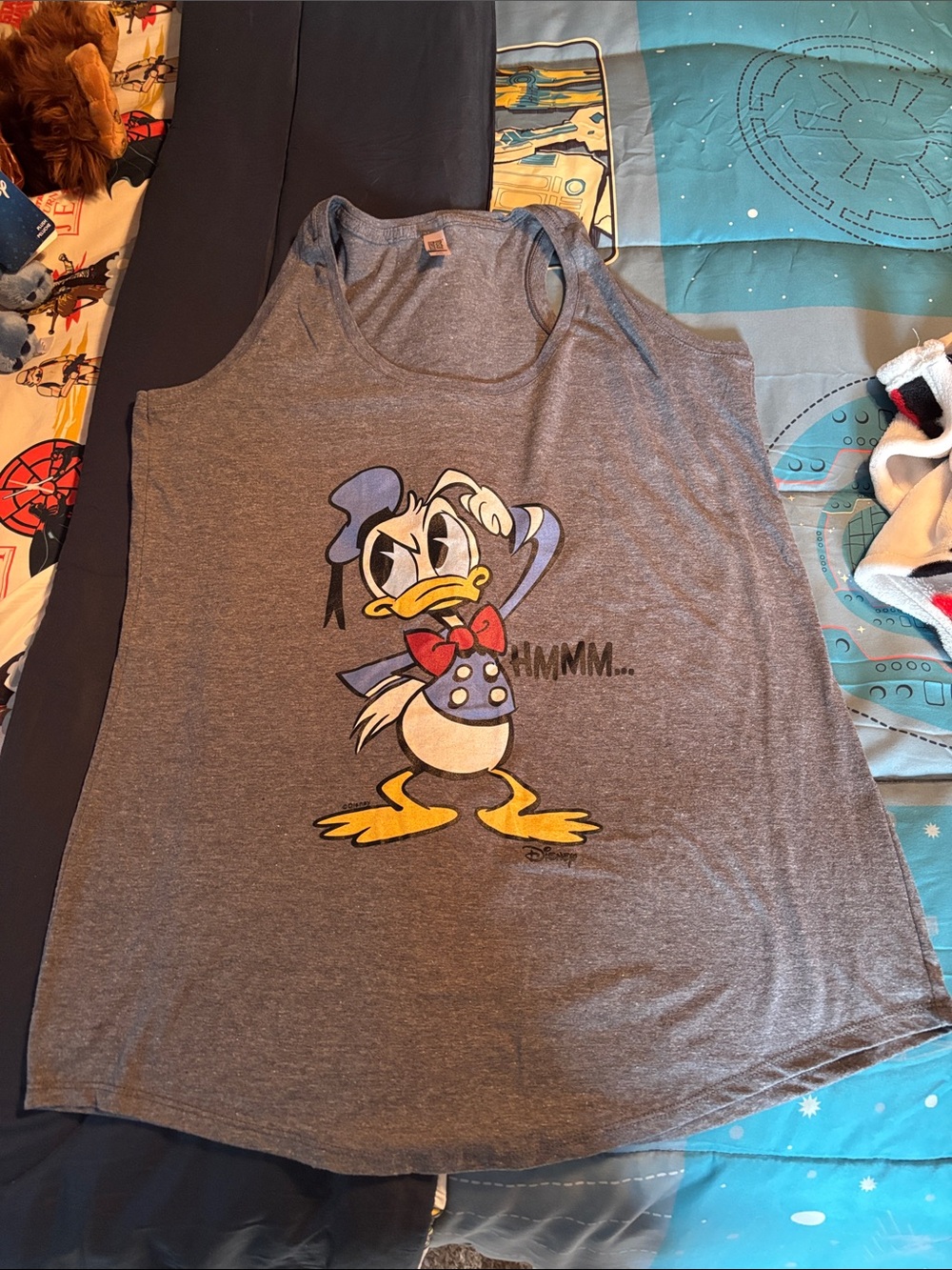 Disney Donald Duck Racerback tank XXL